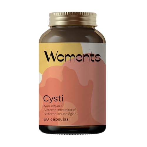 Cysti | 60 Cápsulas | Woments | Protege y alivia síntomas de la infección urinaria | Arándano rojo premium, Proantocianidias, D-manosa, FOS y Vitaminas | Cuidado íntimo