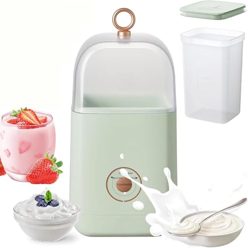 Machine à crème glacée et yaourt portable avec boîte de fermentation intégrée