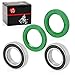 Rear Axle Wheel Bearing & Seal Kit For YAMAHA Banshee 350 Blaster 200 Raptor 660 660R Breeze 125 1987-2006 Grizzly 125 2004-2010