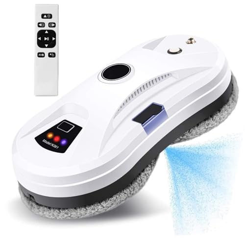 Heaxiy Robot Limpiador De Ventanas Con Rociador De Agua, Aspirador Robótico Automático De Limpieza De Ventanas, Robot De Vidrio Inteligente Para Ventanas De Azulejos De Vidrio Interiores Y Exteriores Heaxiy Robot Limpiador De Ventanas Con Rociador De Agua, Aspirador Robótico Automático De Limpieza De Ventanas, Robot De Vidrio Inteligente Para Ventanas De Azulejos De Vidrio Interiores Y Exteriores