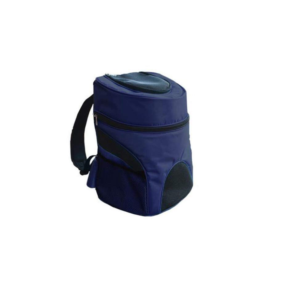 Sac de transport pour chien et chat REYG pliable bleu marine 34x25x39cm