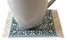 Rug Coasters, Set of 4 Turkish Carpet Style Table Drink mats, Absorbent Kitchen and Dining Accessories, Spill & drip Protection, Rectangular