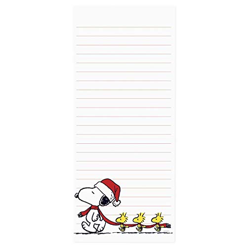 Graphique Magnetischer Notizblock Santa Snoopy