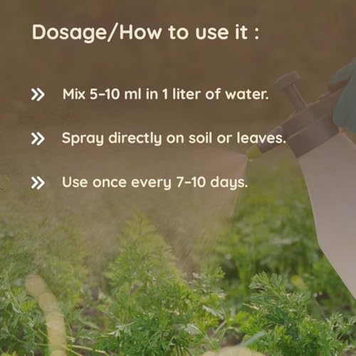 Image of Kyari Plant Growth Booster Liquid Fertilizer 250 ml - Organic Liquid Plant Food for Home Garden, Indoor & Outdoor Plants, Vegetables & Flowering Plants - 100% Natural for Plant Parents