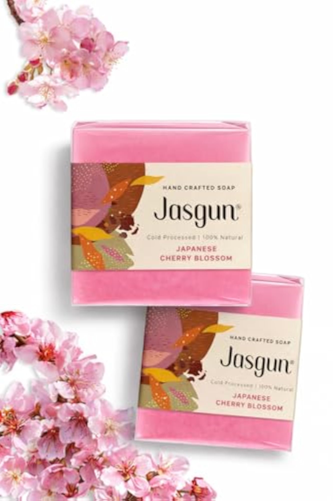 Japanese Cherry Blossom Cold Processed Soap | Natural Bath Soap