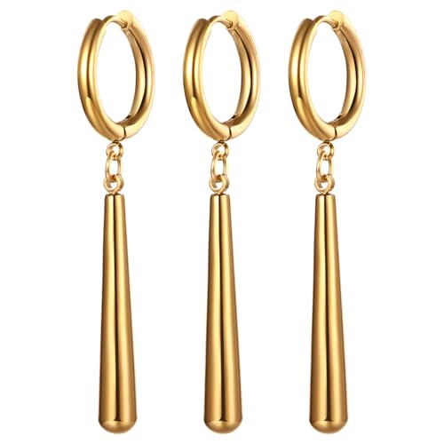 Ya en mundofriki.es: JewelryWe Pendientes Aro Zoro Hombre: Juego de Aretes Oro Colgantes de Personaje de Anime de Acero Inoxidable para Caballero Hipoalergénico Antialérgico 3 Piezas - Para Uso Diario Regalo