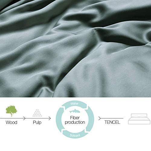 Housse de couette 260x220 grand lit pour éviter les draps trop courts - 5
