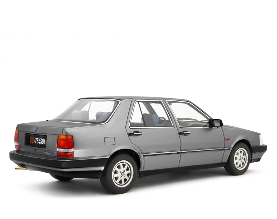 MODEL Lancia Thema 2.0 i.e. Turbo 1984 Grigio Metallizato Modellino Auto Esclusivamente per Collezionisti
