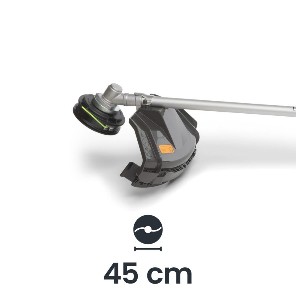 STIGA Desbrozadora de gasolina BC 555 B (1,55 kW), ancho de corte de 45 cm, incluye cabezal recortador de doble hilo, cuchillo de tres dientes y correa para el hombro