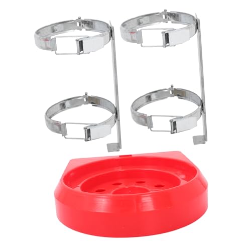 MAGICLULU Soporte Extintor de Metal para Pared Base Resistente y Gancho Colgar Extintor para Hogar Coche Oficina y Camión Montaje Seguro para Sistemas de Seguridad contra Incendios
