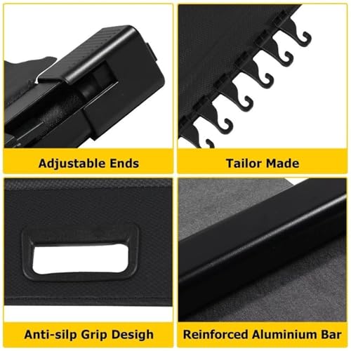 Separador carga Ford Edge 2016-2022 accesorio maletero cubierta negra SE ST 4
