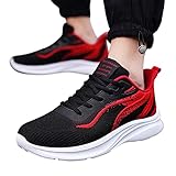 gummischuhe damen Plateau Elegante Weiche Schuhe Turnschuhe Sportschuhe Leichtgewichts Atmungsaktiv Frauen Walkingschuhe Halbschuhe Cushion Wasserdicht Flach Für Sporthalle Outdoor Jogging xc13