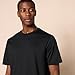 Amazon Essentials Men's Cotton Regular-Fit Short-Sleeve Crewneck T-Shirt, Pack of 2, Black, X-Large
