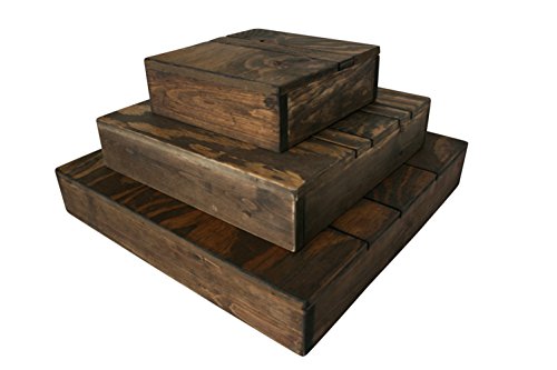 Rustic Wedding Country Barn Farmhouse Wedding Cake Cupcake Stand 3