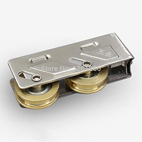 Window Roller 80Type Window Roller Sliding Door Plastic Steel Window Pulley Aluminum Alloy Windows Brass Wheel Mute Brass Roller Hardware