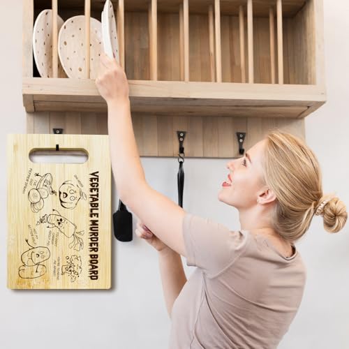Tabla de cortar de bambú para cocina y restaurante miniatura 5