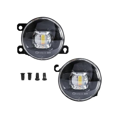 Feux anti-brouillard LED Mitsubishi Outlander Pajero blanc jaune étanche 12V