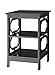 Convenience Concepts Omega End Table, Black