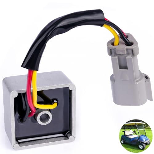 Panglong Club Car Voltage Regulator, Club Car Precedent Voltage Regulator Suitable for 2004-up Club Car Precedent and 2018-UP Tempo 4-Cycle Gas Golf Cart, OEM# 1025159-01, 1028033-01