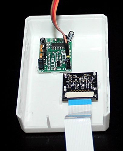 SPI-Box Raspberry Pi 3 and Raspberry Pi 2 PIR Motion Activated Security Camera Starter Kit (White Starter Kit) - Thumbnail 5