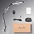 AmazLit LED Desk Lamp with Clamp, Desk Light, Adjustable Brightness & Color Temperature, Modern Architect Clip on Lamp with Memory & Timer Function, Clamp Light for Study, Work, Home, Office, 15W