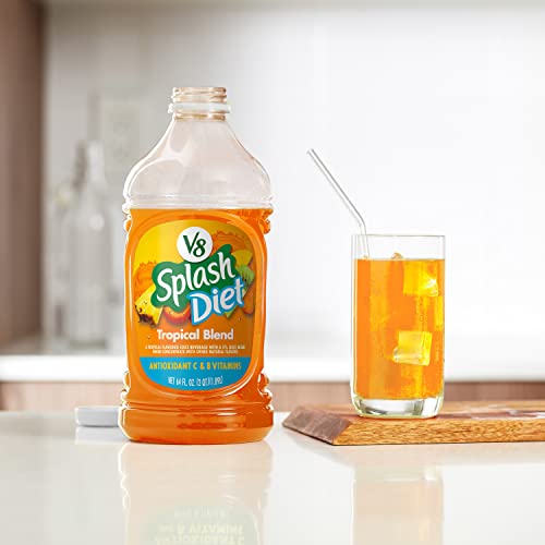 V8 Splash Diet Tropical Blend Diet Juice Drink, 64 Ounce Bottle (Pack Of 6) #TOP5