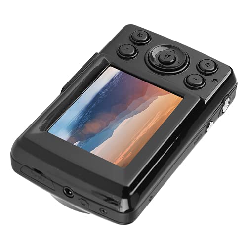 Caméra vidéo numérique 16MP 720P noire avec enregistreur vlogging portable