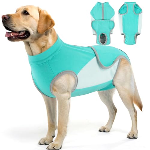 Image of IDOMIK Dog Surgery Recovery Suit for Spay Neuter, E-Collar Cone Alternative