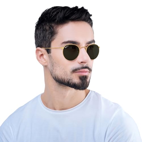 Image of Ray-Ban RB3447 Round Metal Evolve Photochromic Sunglasses