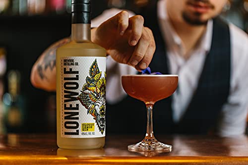 BrewDog | LoneWolf Cloudy Lemon Gin | Gin | 1x0.7L | Schottland | Inspiriert vom Zitronenlikör Limoncello | Fruchtig… – Bild 4