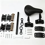 wueiooskj Portabebés con Asiento Delantero para Bicicleta de montaña