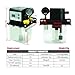 YZHATDH Automatic Lubrication Pump 1l 2l Ac110v 220v Oil Pump Pressure Gauge Electromagnetic Output 6mm for Machine Tool