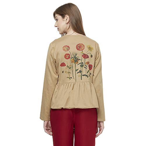 Image of FUSION BEATS Shrugs for Women, Open Neck Printed Shrugs Cardigan, Long Shrugs for Women, Sleeveless Sweater for Women, Overcoat for Women Summer Wear, Bohemian Shrugs for Women, Beach Wear
