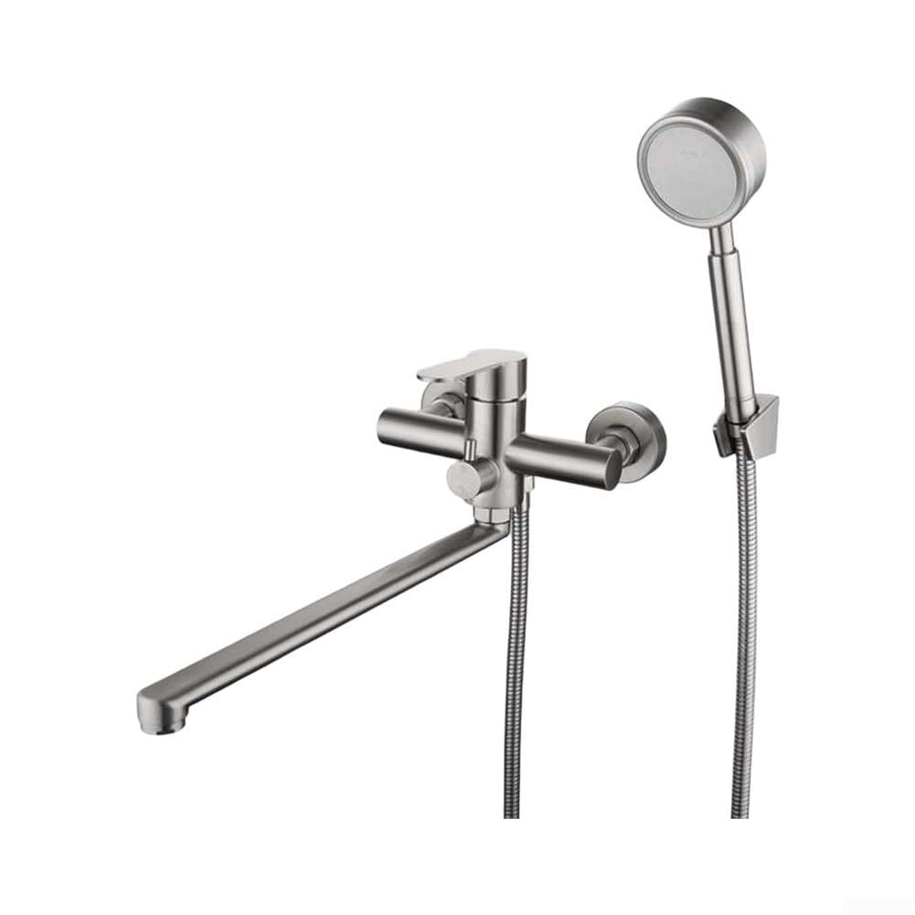Miscelatore per vasca da bagno a parete, 330 mm, doppia funzione