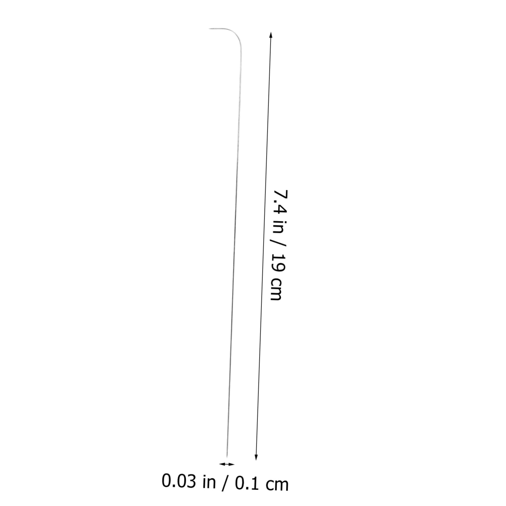Homoyoyo 2Sets Bead Threading Needles for DIY Crafts Practical Bead Needles and Threader Tool for Jewelry Making Easy to Use for Beading Projects and Beginners
