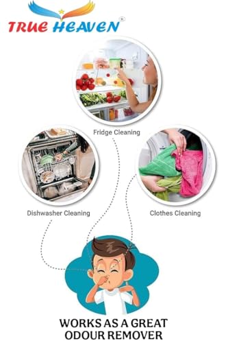 Image of White vinegar for cleaning purpose 1L | With Baking Soda Powder 900 gms | Distilled white cleaning vinegar and Baking Soda Combo Pack |All purpose cleaner For Home And Kitchen (8% Concentrated)