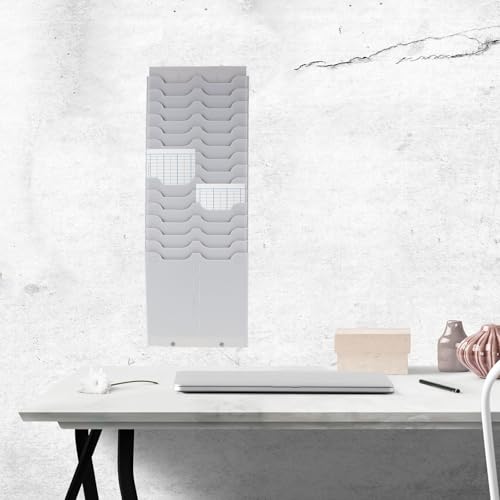 Étagère murale plastique à 30 emplacements de rangement extensible - 7