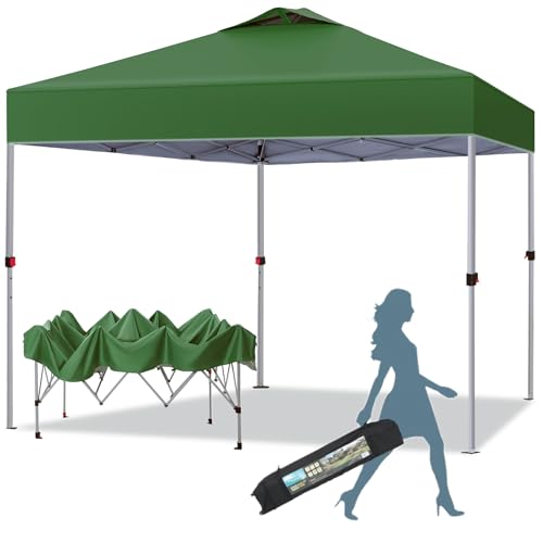 MFSTUDIO 10x10 Pop Up Canopy Tent, Gazebo Shelter Sun Shade