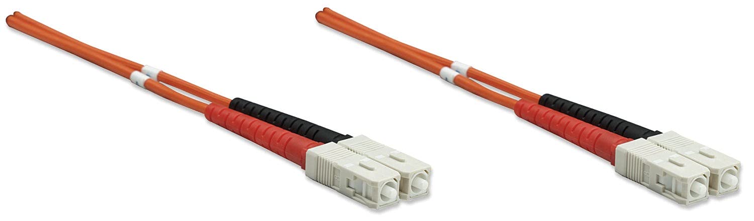 Intellinet 470049 câble de fibre optique 10 m SC OM2 Orange