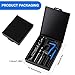 KUNGJUER 30PC SAE Thread Repair Insert Kit,1/4-20 inch helicoil Thread Repair kit with HSS Drill Bits, Rethreading Inserts Tool Set for Damaged Thread Repairing with Carry Case