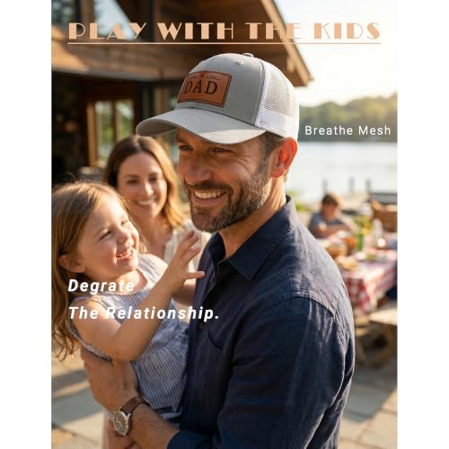 Image of Dad Gifts from Daughter Wife Son Friends for Men,Fathers Day Hat for Birthday Christmas,Unique