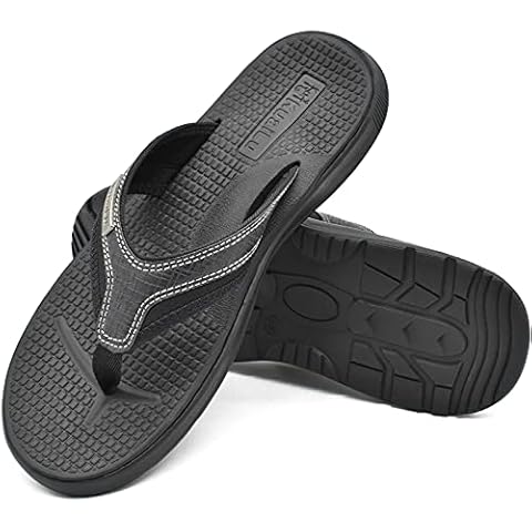 KuaiLu Chanclas para Hombre Tela Verano Cover