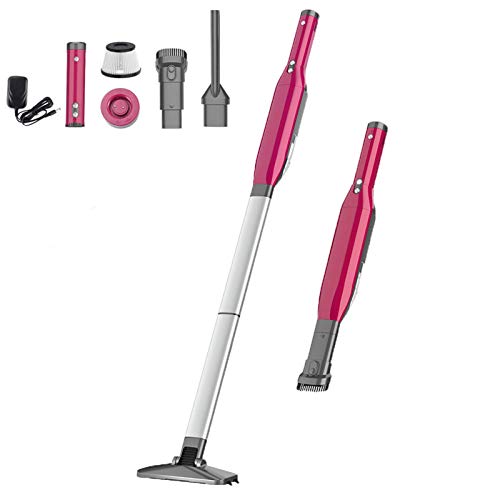 Akku Staubsauger Kabellos, Stielstaubsauger 4-in-1 Handstaubsauger Beutellos 16000pa Leisungsstark 2 Saugstufen 45 Min, Akkustaubsauger für