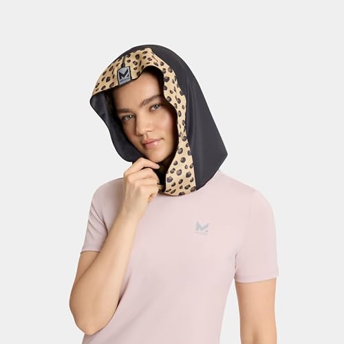 Image of MISSION Cooling Hoodie Towel, Evaporative Cool Technology, Cools Instantly When Wet, UPF 50 Sun Protection, Contours Your Head to Stay in Place, Great for Sports, Fitness, Gym