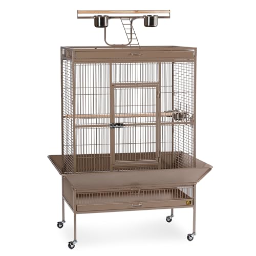 Prevue Pet Products Wrought Iron Select Bird Cage 3154COCO Coco Brown 36-Inch by 24-Inch by 66-Inch