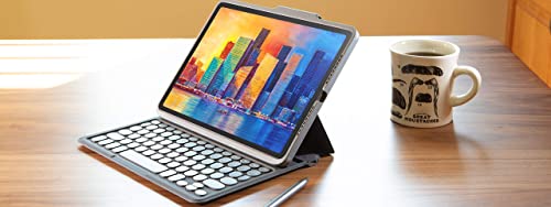 Zagg Pro Keys Detachable Case And Wireless Keyboard For Apple Ipad Air 10.9, Multi-Device Bluetooth Pairing, Backlit Laptop-Style Keys, Apple Pencil Holder, 6.6Ft Drop Protection, Not 10Th Gen Compat #TOP7