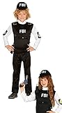 MATERIAL: Dieses FBI Kostüm Kinder oder SEK Fasching Kostüm Kinder Junge besteht aus Polyester und entspricht allen Sicherheitsstandards.