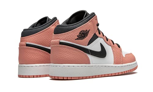 Image of Jordan Youth Air Jordan 1 MID GS 555112 603 Pink Quartz - Size 7Y