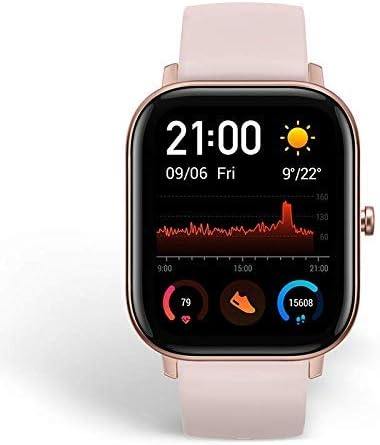 Amazfit GTS Reloj Smartwactch Deportivo | 14 días Batería | GPS+Glonass |  Frecuencia Cardíaca | (iOS \u0026 Android) Rosa (Reacondicionado) : Amazon.es:  Deportes y aire libre