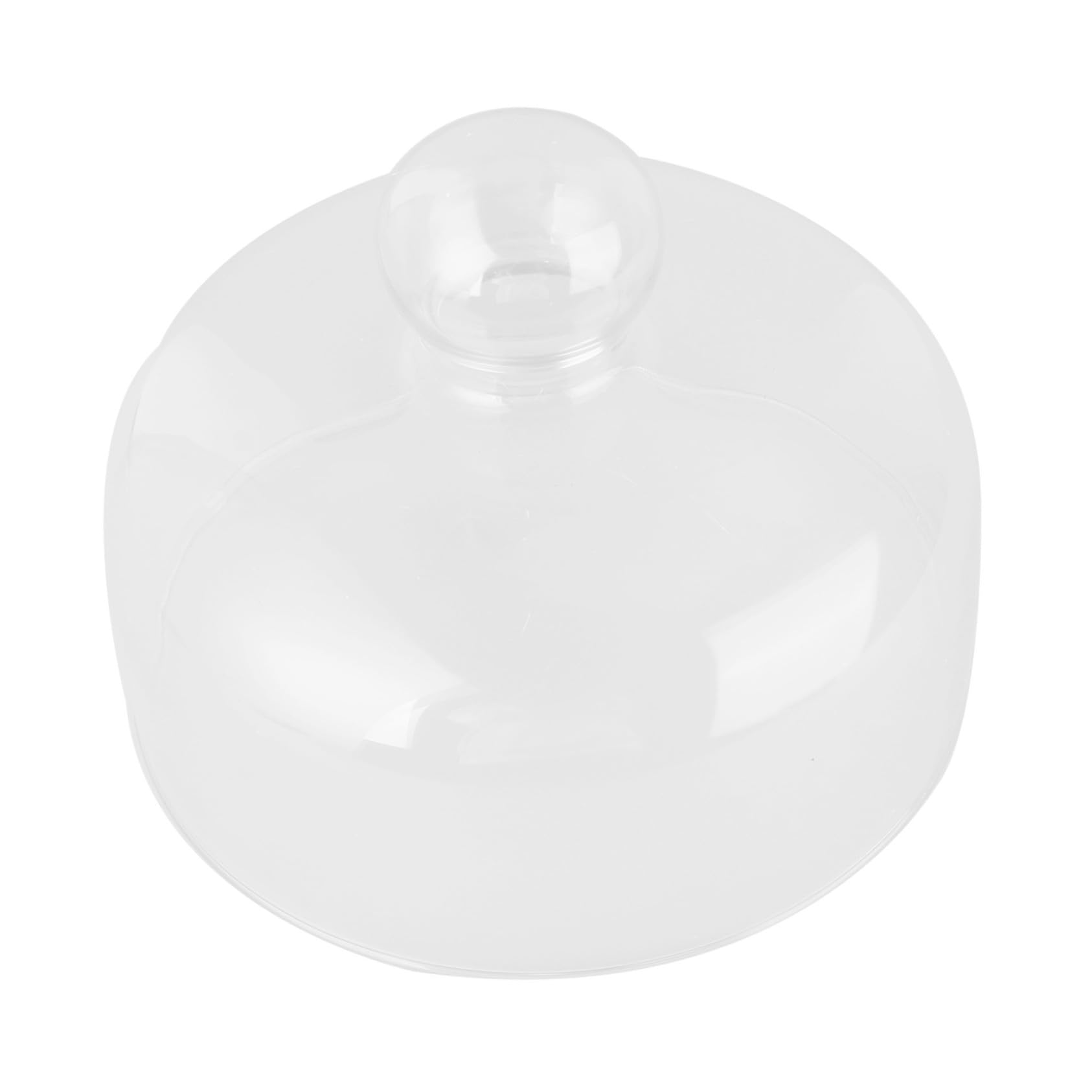 Gatuida de Vidrio Transparente para Pastel Diámetro Protección Antipolvo y Almacenamiento Seguro Tapa Práctica para Repostería y Ensaladas